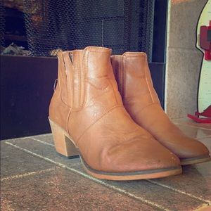 Brown ankle boots Size 9